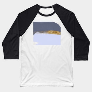 Azure and golden skies Baseball T-Shirt